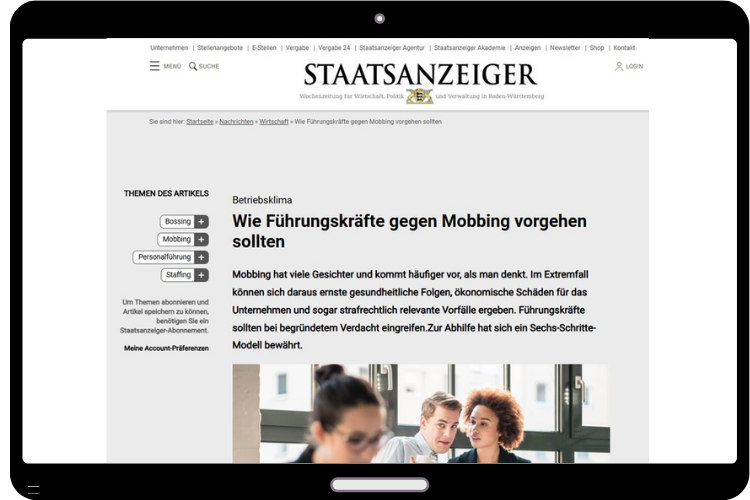 Mercedes Mende im Experteninterview mit dem Staatsanzeiger