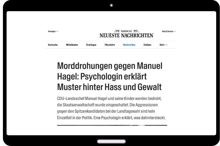 Mercedes Mende im Interview zu Angriffen gegen Amtsträger
